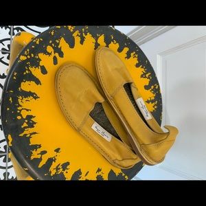 Yellow Slip On Shoes